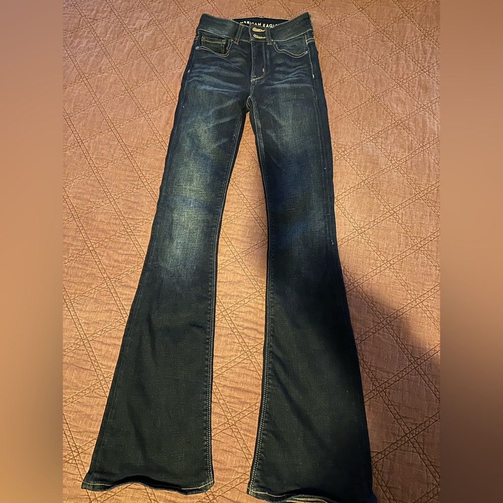 American Eagle 000R Skinny flare jeans AE